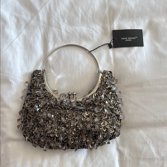 Silver Evening Bag - Picture 1 of 2